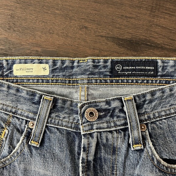 AG Adriano Goldschmied Men's Fillmore Bootcut Jeans Medium Wash Size 32x28 - Picture 6 of 11